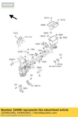 Case-tool zg1000-a1 320981068 Kawasaki