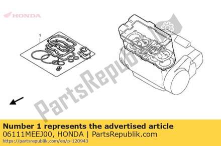 Gasket kit a (component parts) 06111MEEJ00 Honda
