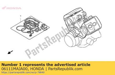 Gasket kit a (###) 06111MAJA00 Honda