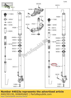 Cilinder-set-vork 440230130 Kawasaki