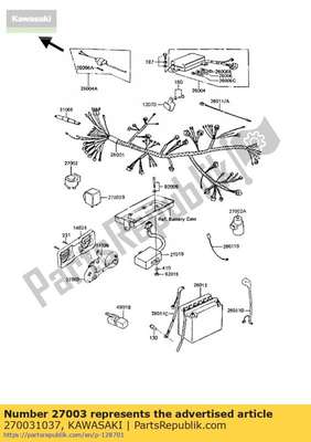 Horn 270031037 Kawasaki