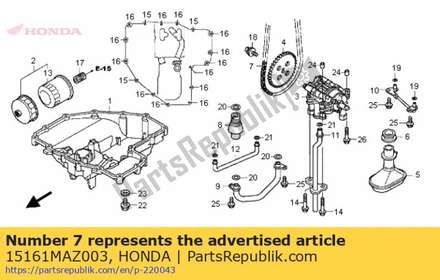 Chain, oil pump (63l) (da 15161MAZ003 Honda