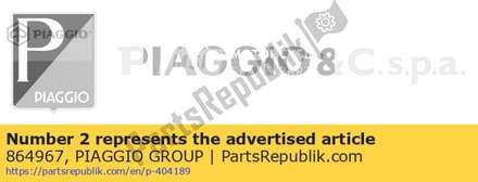Counterweight 864967 Piaggio Group