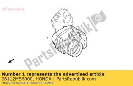 Gasket kit  b 06112MS6000 Honda