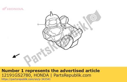 Pakking, cilinder 12191GS2780 Honda