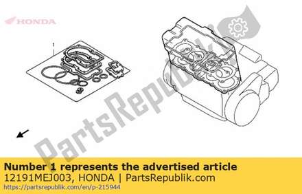 Gasket, cylinder 12191MEJ003 Honda