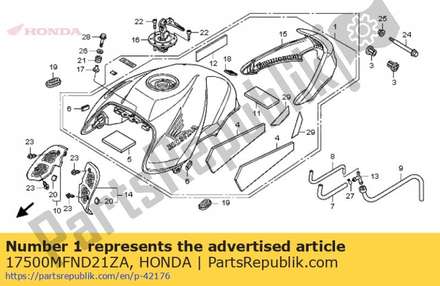Set illust*type1* 17500MFND21ZA Honda