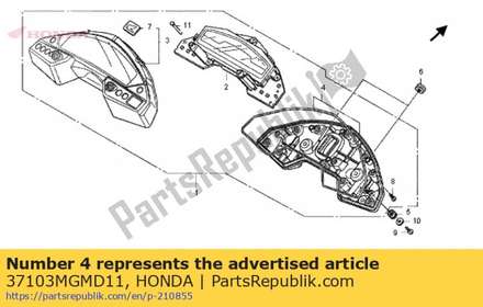 Case comp., under 37103MGMD11 Honda
