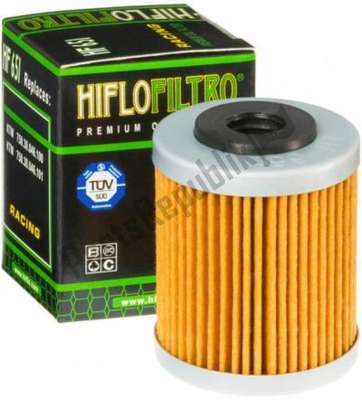 Filtro de aceite HF651 Hiflo
