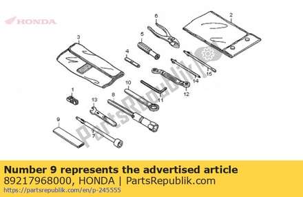 Handle, eye wrench, 120 89217968000 Honda