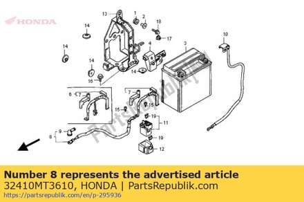 Kabelstartmotor 32410MT3610 Honda