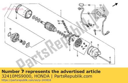 Cable,starter mot 32410MS9000 Honda