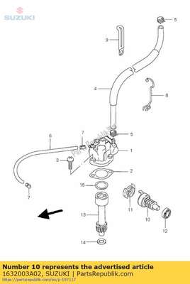 Gear,oil pump d 1632003A02 Suzuki