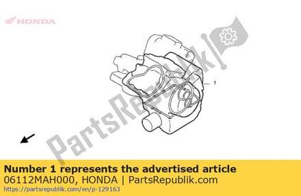 Gasket kit b (component parts) 06112MAH000 Honda