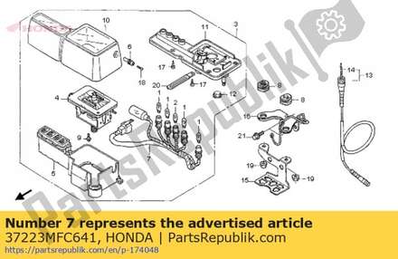 Socket comp. 37223MFC641 Honda