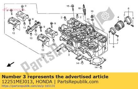 Gasket, cylinder head 12251MEJ013 Honda