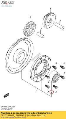 Roller bearing 0926331009 Suzuki