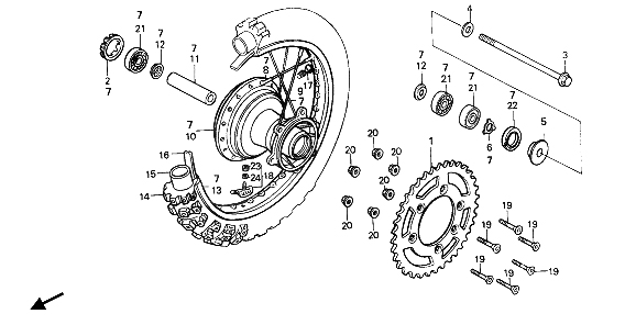 REAR WHEEL