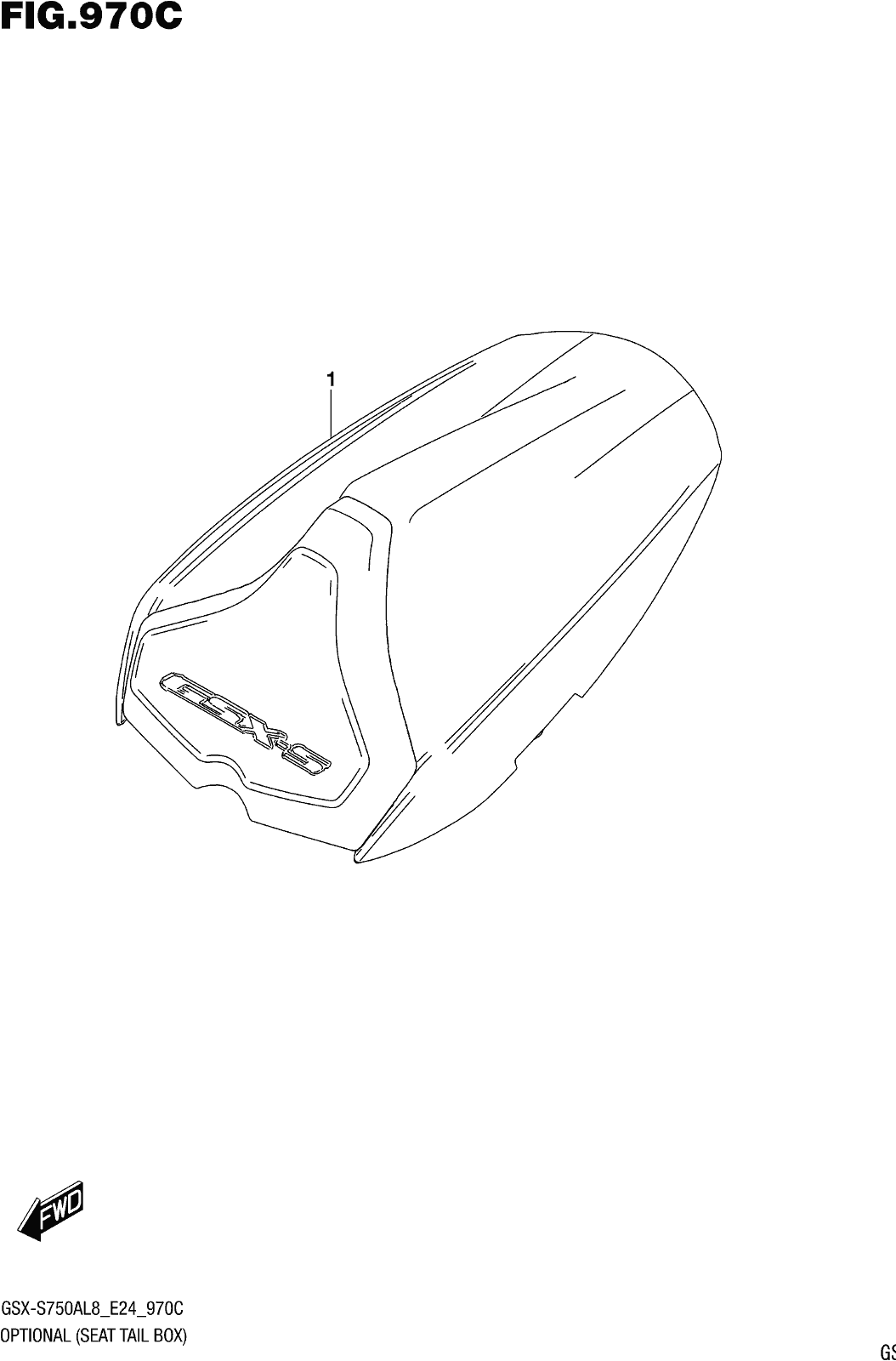 Fig.970c Optional (seat Tail Box)