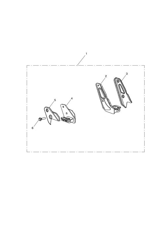 Rider Footboard Mounting Kit