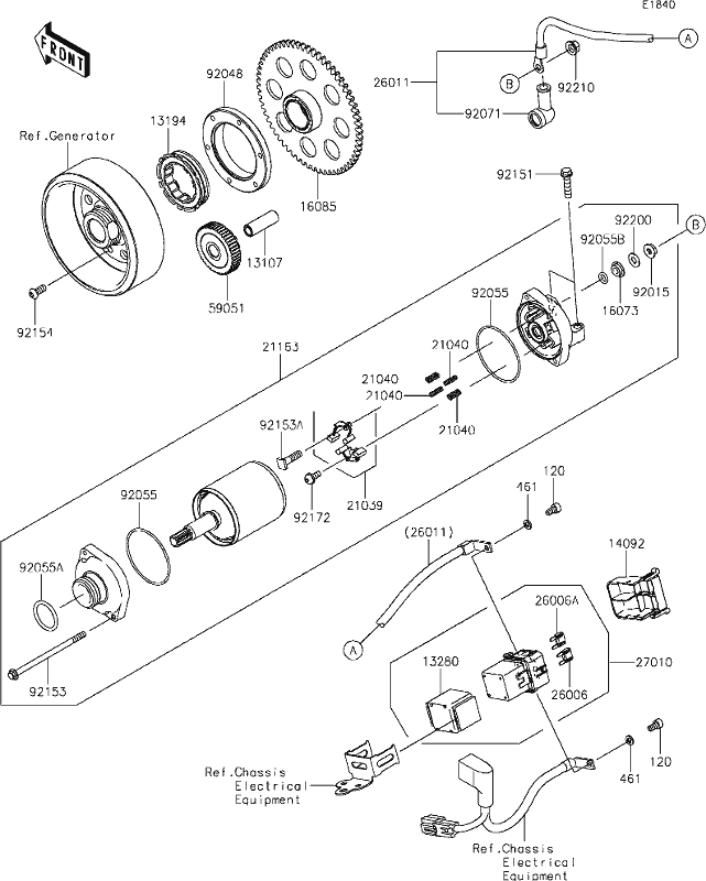 24 Starter Motor